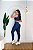 Conjunto Laycy Legging+Top Cor Azul Marinho - Imagem 1