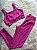 Conjunto Laycy Legging+Top Cor Rosa - Imagem 1