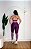 Conjunto Athena Legging+Top Cor Roxo Uva+Orquidea - Imagem 1