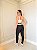 Conjunto Ariane Legging+Top Bicolor Cor Preto+Off - Imagem 2