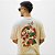 Camiseta Oversized Palha Estampada - Imagem 1