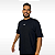 Camiseta Oversized Preta Estampada - Imagem 3