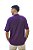 Camiseta Oversized Roxa Gola Alta - Imagem 3