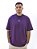 Camiseta Oversized Roxa Gola Alta - Imagem 2