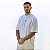 Camiseta Oversized Branca Gola Alta - Imagem 2