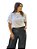 Camiseta Oversized Branca Gola Alta - Imagem 3