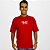 Camiseta Oversized Comics Vermelha - Imagem 1