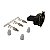 Conector Elétrico 3 Vias ETE6685 Bobina VW Golf - Cód.6744 - Imagem 2