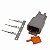 Conector Elétrico Macho 3 Vias Deutsch DTM04-3P - Cód.9116 - Imagem 3