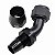 Conexão 16AN / AN16 Curva 45° Aeroquip All Black - Cód.9473 - Imagem 2