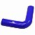 Curva Longa de Silicone MSA Azul 90º X 2 1/2" - Cód.270 - Imagem 2