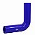 Curva Longa de Silicone MSA Azul 90º X 2 1/2" - Cód.270 - Imagem 4