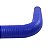 Curva Longa Tipo L de Silicone Azul 90º X 2 1/2" - Cód.270 - Imagem 5