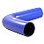 Curva Tipo L Silicone Azul Pressurização 90º X 2" - Cód.269 - Imagem 4