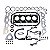 Jg de Juntas Superior c/ Ret. 591.030 VW Gol 1.0 - Cód.5883 - Imagem 1