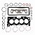 Jg Juntas Sup. Elring 491.520 Peugeot 206, 207 - Cód.6813 - Imagem 1