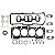 Jg Juntas Sup. Elring 625.670 VW Golf 2.0 8V - Cód.6721 - Imagem 1