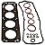 Jg Juntas Sup. s/ Ret. Elring 365.340 GM Onix 1.0 - Cód.7528 - Imagem 1