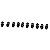 Kit 10 Niples Engate Aeroquip 1/8NPT x 4AN Latão - Cód.9099 - Imagem 7