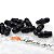 Kit 10 Niples Engate Aeroquip 1/8NPT x 4AN Latão - Cód.9099 - Imagem 1