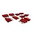 Kit com 10 Fusíveis Lamina Vermelho 10A - Cód.6749 - Imagem 3