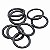 Kit de 10 Aneis O-Ring Nitrílica Medida 2-114 - Cód.9210 - Imagem 3