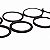Kit de 10 Aneis O-Ring Nitrílica Medida 2-116  - Cód.9208 - Imagem 3