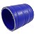 Mangote de Silicone Azul de 3" x 100mm - Cód.543 - Imagem 2