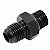 Niple Adaptador 6AN x 6AN Reta com Oring - Cód.8664 - Imagem 1