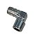 Niple Cotovelo Prata 3/8NPT x 1/2" - Cód.7893 - Imagem 1