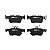 Pastilha Tras. Ferodo HQF2468A Honda Civic Touring - Cód.7335 - Imagem 2
