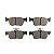 Pastilha Tras. Ferodo HQF2468A Honda Civic Touring - Cód.7335 - Imagem 3