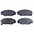 Pastilha Diant. Ferodo HQF4020A Honda Civic Si - Cód.089 - Imagem 4