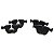 Pastilha Tras. Textar 2373001 BMW 550i, M5, X6 - Cód.11346 - Imagem 3