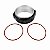 Kit Abraçadeira V-Band com Flanges Aluminio 4" - Cód.11628 - Imagem 5