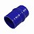 Mangote de Silicone 2 1/4" x 100mm Azul com Hump - Cód.11633 - Imagem 3