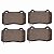 Pastilha Tras. Textar 2407601 Dodge Charger SRT8 - Cód.12241 - Imagem 3