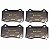 Pastilha Tras. Textar 2407601 Dodge Charger SRT8 - Cód.12241 - Imagem 4