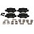Pastilha Tras. Textar 2313805 Mercedes A200 - Cód.13128 - Imagem 2
