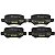 Pastilha Tras. Textar 2313805 Mercedes A200 - Cód.13128 - Imagem 3