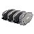 Pastilha Freio Diant. Cobreq  N2095 GM Tracker - Cód.13758 - Imagem 2