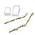 Conector 4 vias ETE7544 Macho e Fêmea 2.8mm - Cód.14294 - Imagem 4