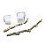 Conector 4 vias ETE7544 Macho e Fêmea 2.8mm - Cód.14294 - Imagem 3