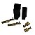 Conector 2 vias ETE7502PR Macho e Fêmea 6.3mm - Cód.14296 - Imagem 3