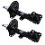 Par Amortec. Diant. Nakata HG41354/55 Outlander - Cód.14327 - Imagem 4