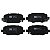 Pastilha Tras. Frasle PD1496CMAXX Jeep Compass - Cód.14411 - Imagem 4