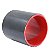 Mangote de Silicone MSA Preto 3 1/2" x 100mm - Cód.14574 - Imagem 2