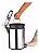 LIXEIRA INOX COM PEDAL - Imagem 4