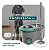 Mop Profissional Glinter - Cesto Inox - Balde 16 litros + 2 Refil Microfibra - Imagem 3