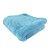 Kit Com 6 Flanela Microfibra Azul 40x60cm Premium - 3m - Imagem 1